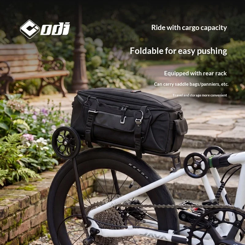Cargo Rack Aluminum - Brompton Vouwfiets Achterdrager - CNC Aluminium