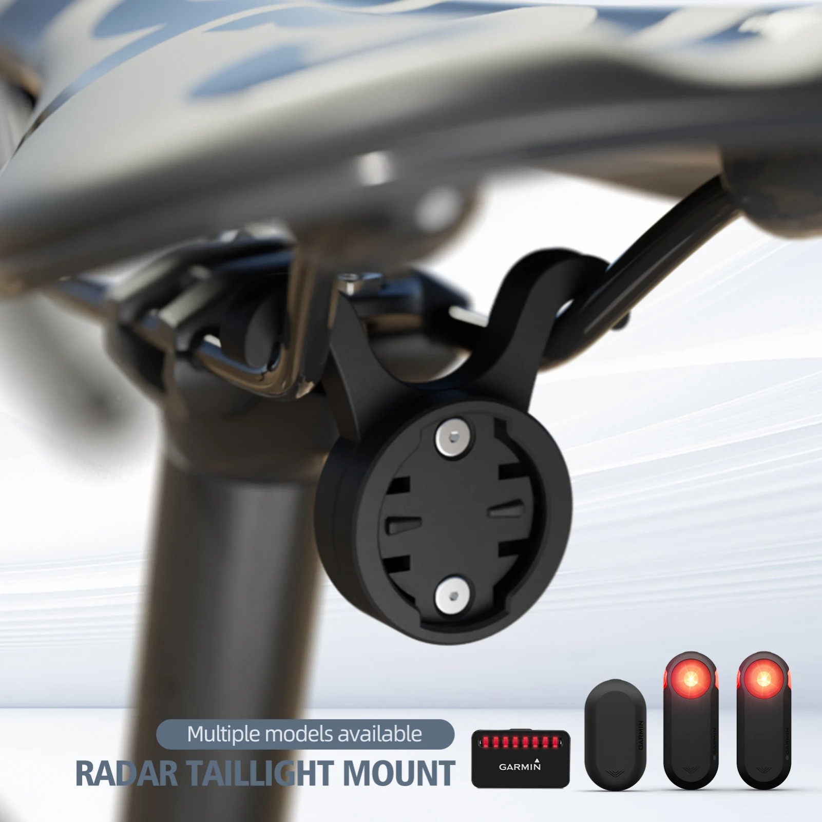 Commuting By Bike - Fietszadel Lamp Mount Fiets Achterlicht Zadelpen