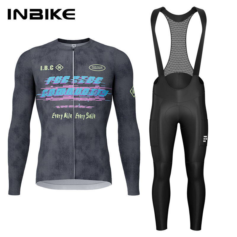 Cycling Community - INBIKE Lente Herfst Fietsset Wielertrui met