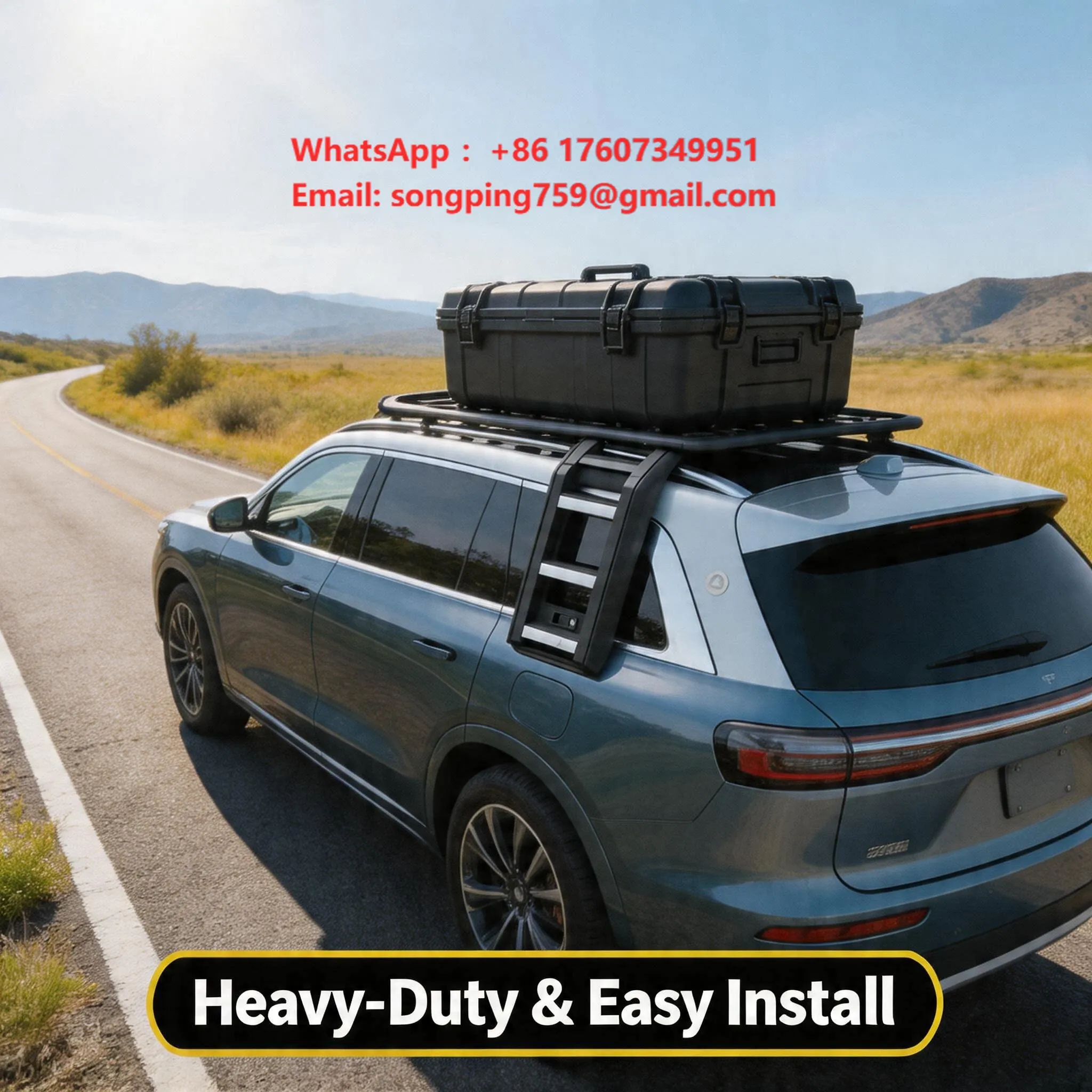 Cargo Rack Aluminum - Hoogwaardige aluminium 4x4 off-road bagagedragers voor