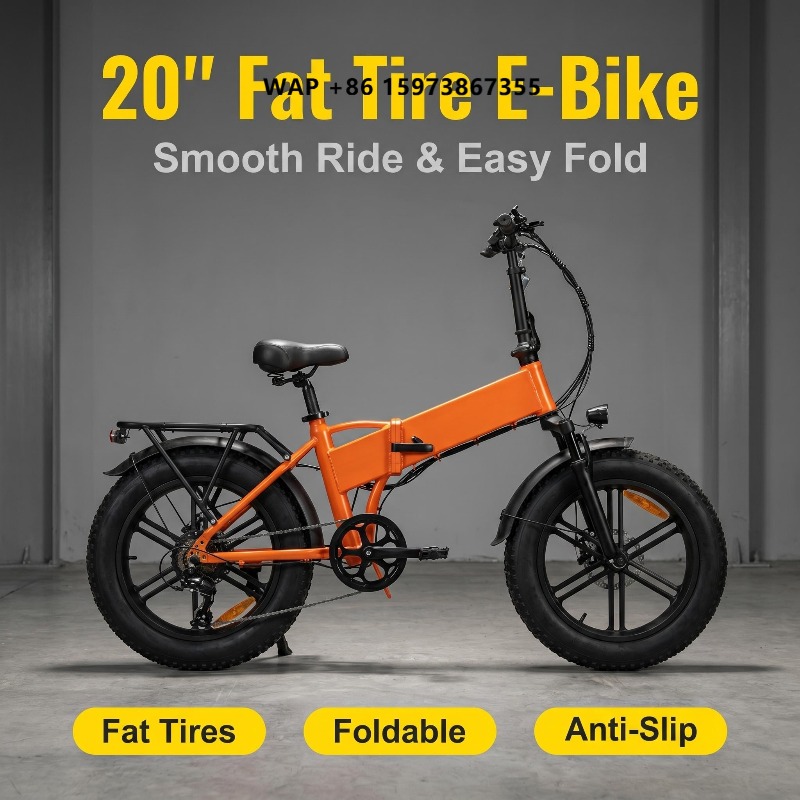 Cycling Commuter - Draagbare opvouwbare 20 inch elektrische mountainbike