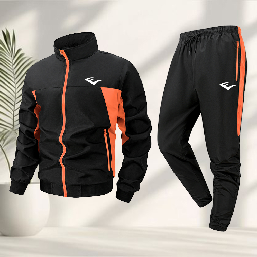 Cycling Commute Jacket - Creatieve iconprint voor heren, casual sportpak,