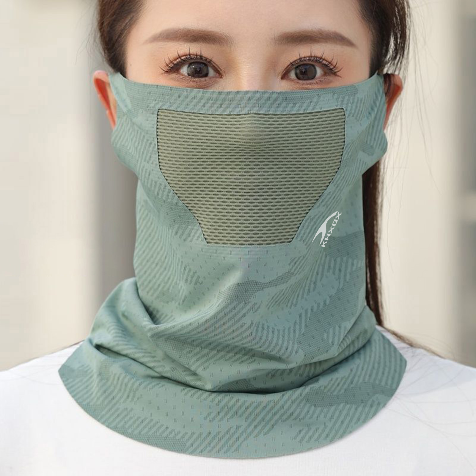 Cycling Loop - Ademend gezichtsmasker voor buitenfietsen, bescherming tegen