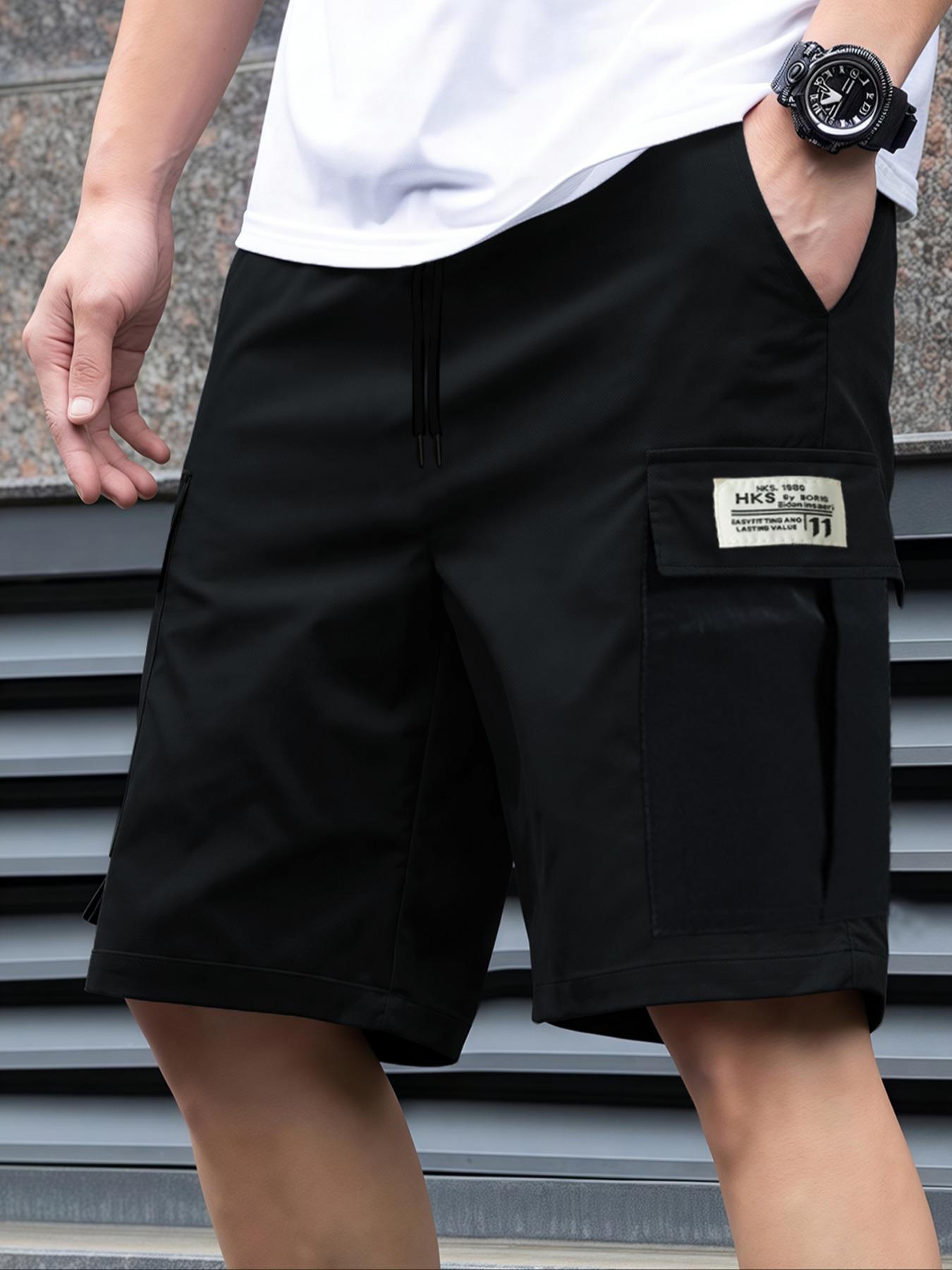 Cycling Commuter Pants - Effen casual sportshorts voor heren, huidvriendelijke