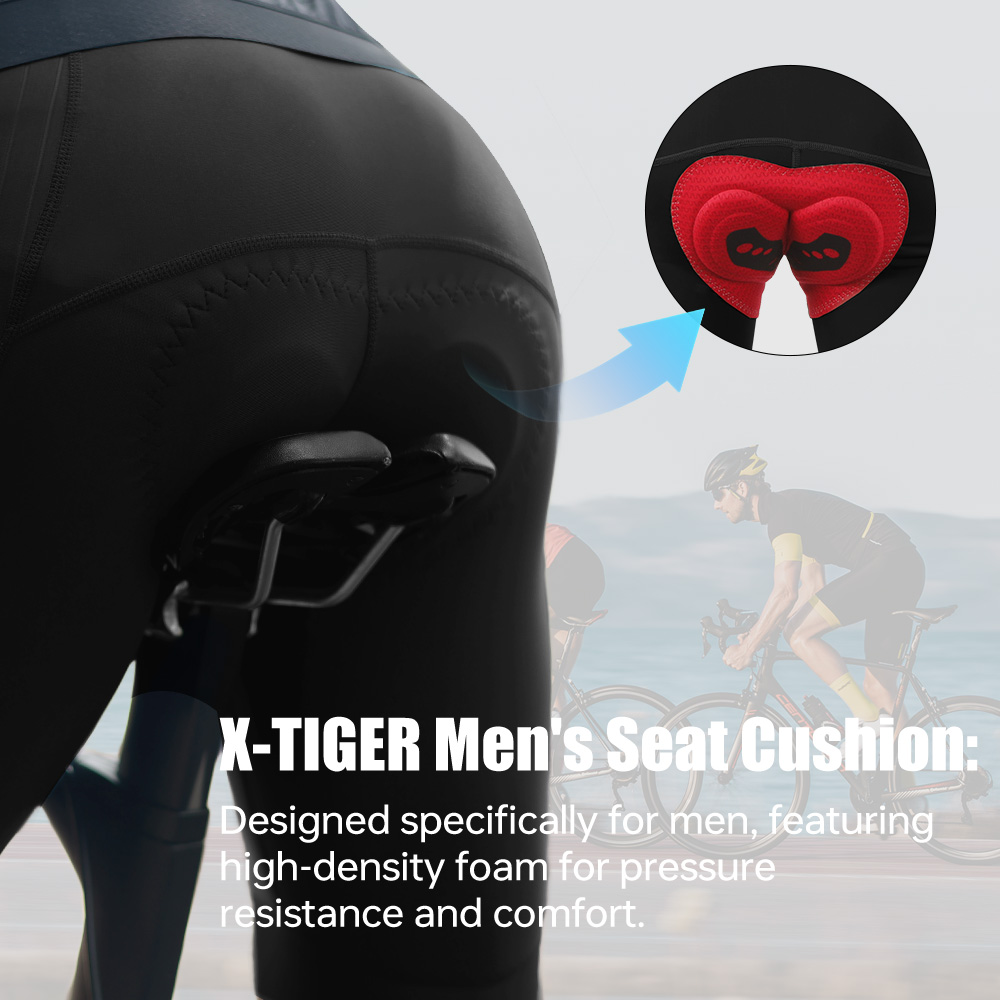 X-TIGER Heren Fietsbroek met b - Cycling Commute Shorts recensie en prijs