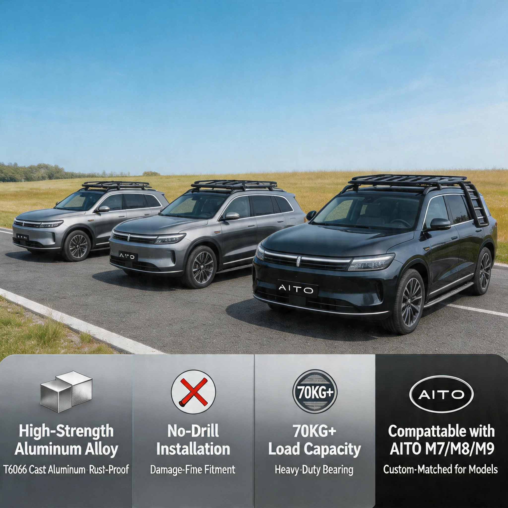 Hoogwaardige aluminium 4x4 off - Cargo Rack Aluminum recensie en prijs