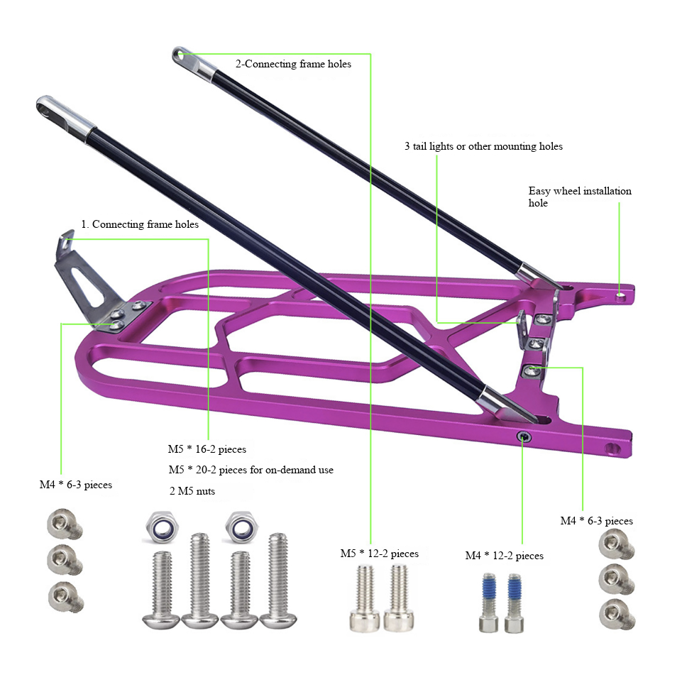 Voor Brompton vouwfiets alumin - Cargo Rack Aluminum recensie en prijs