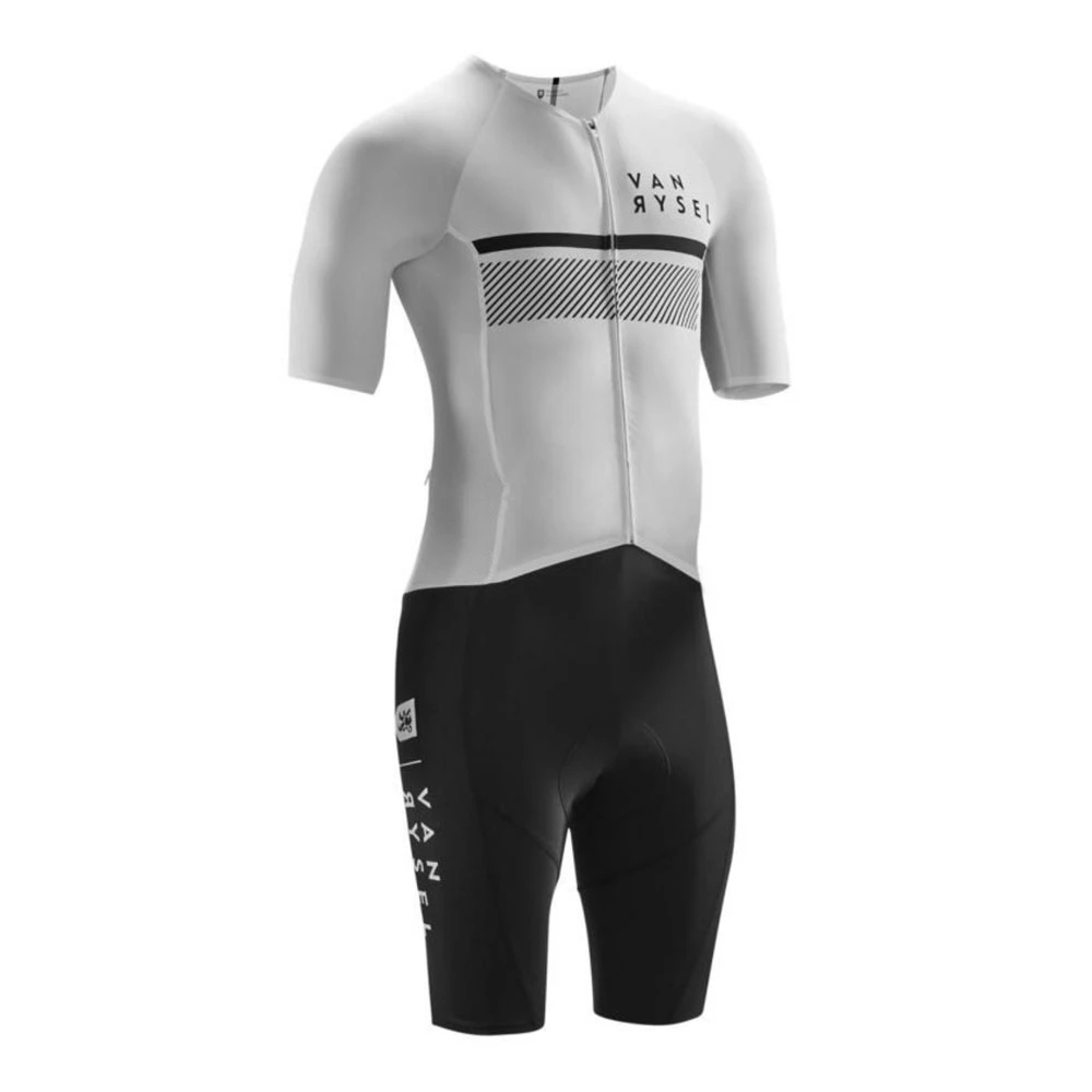 Vanrysel Wit/zwart Triatlonpak - Cycling Community recensie en prijs