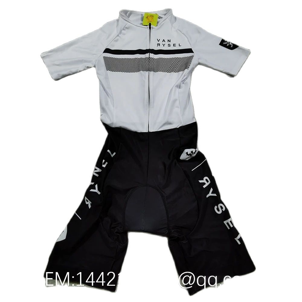 Vanrysel Wit/zwart Triatlonpak - Cycling Community recensie en prijs